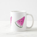 Recherche de dessin de pastèque tasses Été