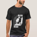 Suche nach lebend tot tshirts Katze