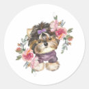 Suche nach niedlicher yorkshire terrier aufkleber Illustration