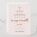 Recherche de brunch de champagne invitations Feuille d'or