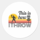 Recherche de disc golf autocollants Frisbee