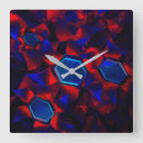 Suche nach hexagone wanduhren Rot