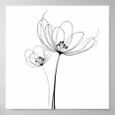 Recherche de fleurs de dessin au trait art Abstrait