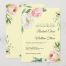 Recherche de rose jaune mariage invitations Aquarelle