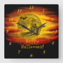 Suche nach halloween katzen wanduhren Vollmond