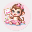 Suche nach niedlicher affe aufkleber Baby
