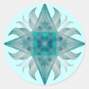 Recherche de fractale géométrique autocollants Étoile