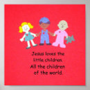 Suche nach jesus kinder poster Liebe