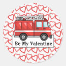 Recherche de par camion pompiers autocollants Rouge