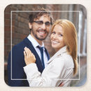 Recherche de dessous verre invitations Monogramme