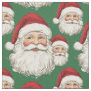 Recherche de santa claus tissus Rétro