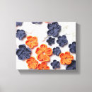 Recherche de toile orange de fleur Fleurs