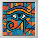 Recherche de oeil egyptien posters Pharaon