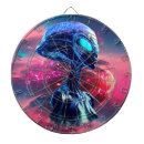 Recherche de galaxies jeux de fléchettes Alien