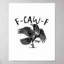 Suche nach coole vögel poster Lustige krähe