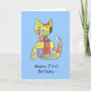 Recherche de patchwork vœux cartes Chat