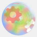 Recherche de cogs autocollants Steampunk