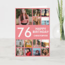 Recherche de de 76 ans anniversaire cartes Soixante seize ans