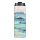 Recherche de plage voyage mugs Aquarelle