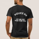Recherche de police k9 vêtements Fine ligne bleue