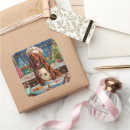 Suche nach irischer setter aufkleber Weihnachten