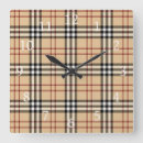 Recherche de tartan horloges Rayures