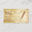 Recherche de writers cartes visite Vintage
