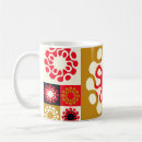 Recherche de fleur asiatique tasses Géométrique