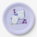 Recherche de acteurs assiettes en papier Tragédie