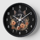 Recherche de sorcières horloges Chat noir