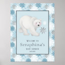 Recherche de polar bear baby shower Bleu
