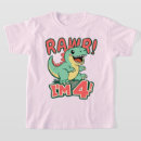 Suche nach rosa dinosaurier tshirts Für kinder