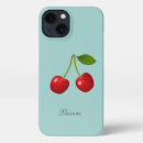 Recherche de motif de cerise iphone coques Rouge