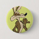 Recherche de coyote de badges Looney tunes