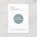 Recherche de style cartes visite Blanc