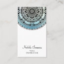 Recherche de motif de mandala cartes visite Yoga