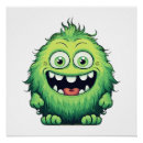 Suche nach niedliche monster poster Grün