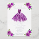 Recherche de floral 16ans anniversaire invitations Aquarelle