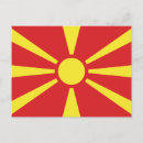 Recherche de drapeau macédoine cartes postales Patriotique