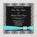 Suche nach black lace einladungen Silber