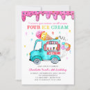 Recherche de ice cream party invitations Fête d'anniversaire