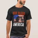 Suche nach gott segnen amerika tshirts Juli