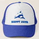 Recherche de jour heureux casquettes Bleu