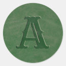 Recherche de texture en cuir autocollants Monogramme