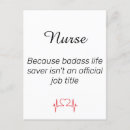 Recherche de battement de coeur cartes postales Nurse