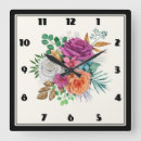 Suche nach weiße rosen wanduhren Aquarell