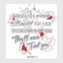 Recherche de sang rouge autocollants Horreur