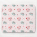Recherche de roses romantiques tapis souris Motif rose