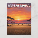Suche nach masai mara postkarten Giraffe