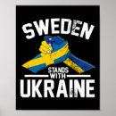 Recherche de drapeau suède posters Bleu